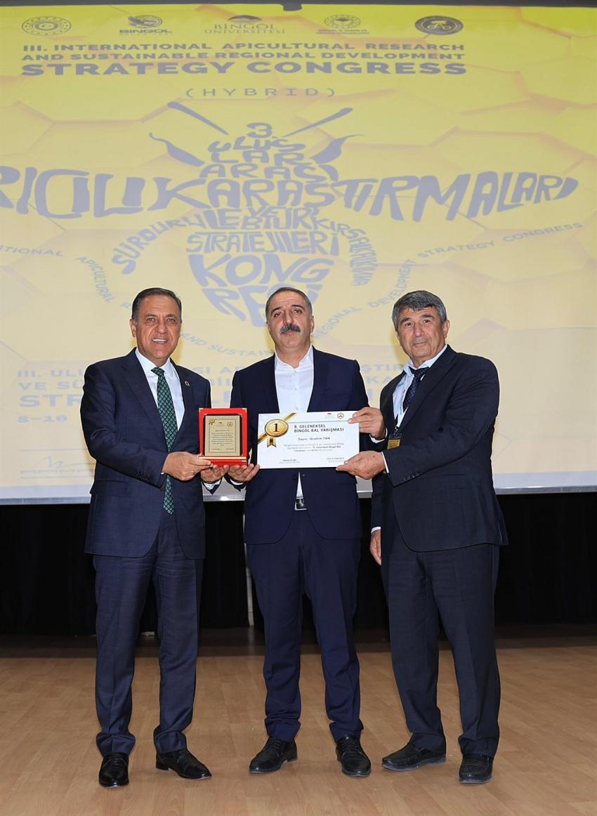 Uluslararası Arıcılık Kongresi  Vali Usta: Bingöl Bal’da Özel Bir Örnek