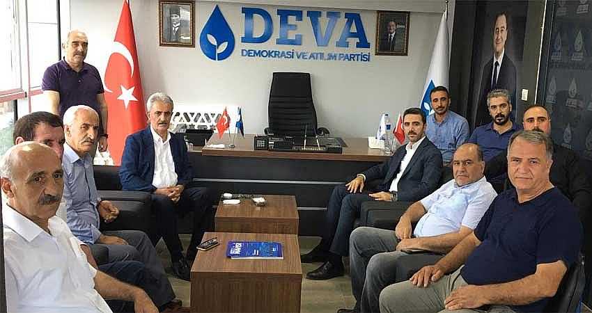 ATAOĞLU’NDAN DEVA PARTİSİ’NE ZİYARET