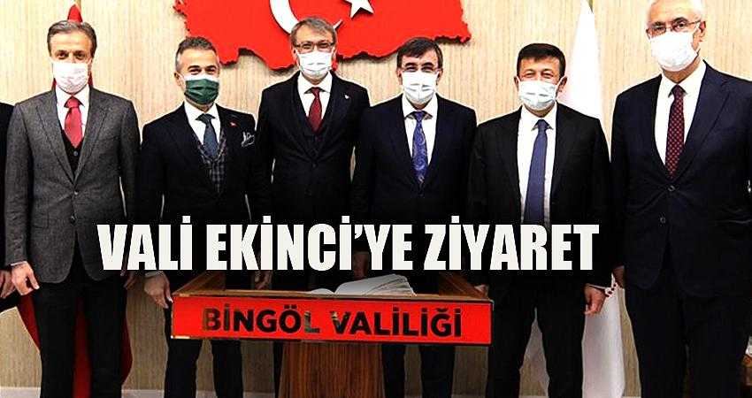 VALİ EKİNCİ’YE ZİYARET