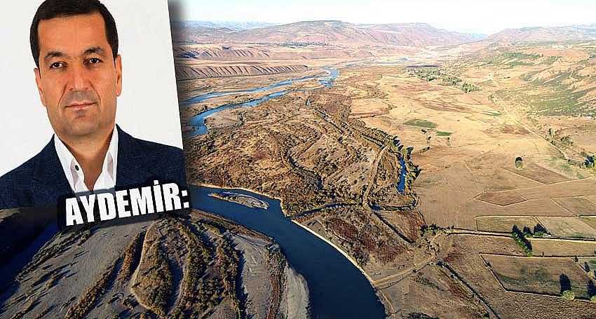 450 HEKTARLIK TARIM ARAZİSİ SUYA GÖMÜLECEK