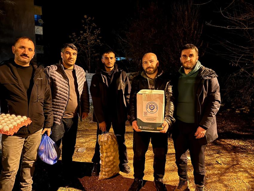 Birlik ve Gelişim Derneği'nden Ailelere Yardım