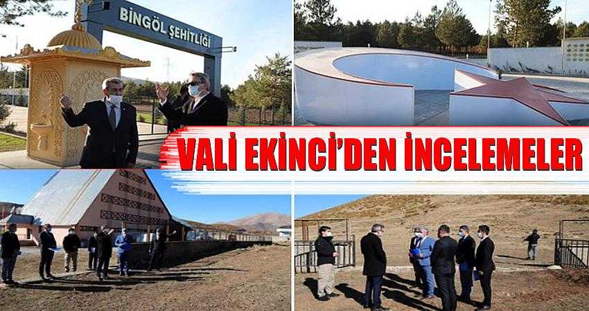 Vali Ekinci’den İncelemeler