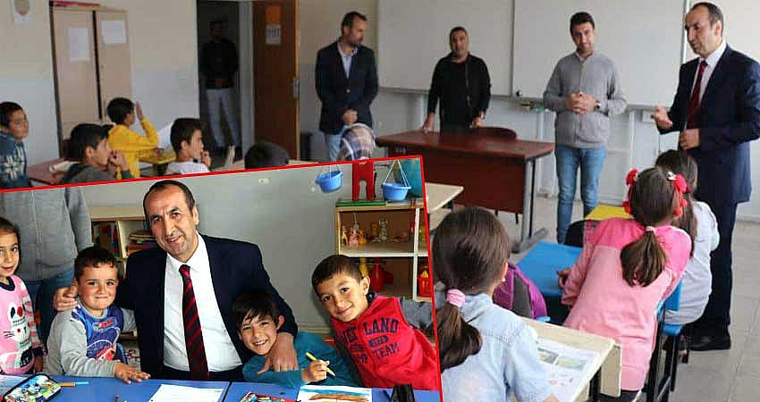 YÜCEL’DEN KÖY OKULLARINA ZİYARET