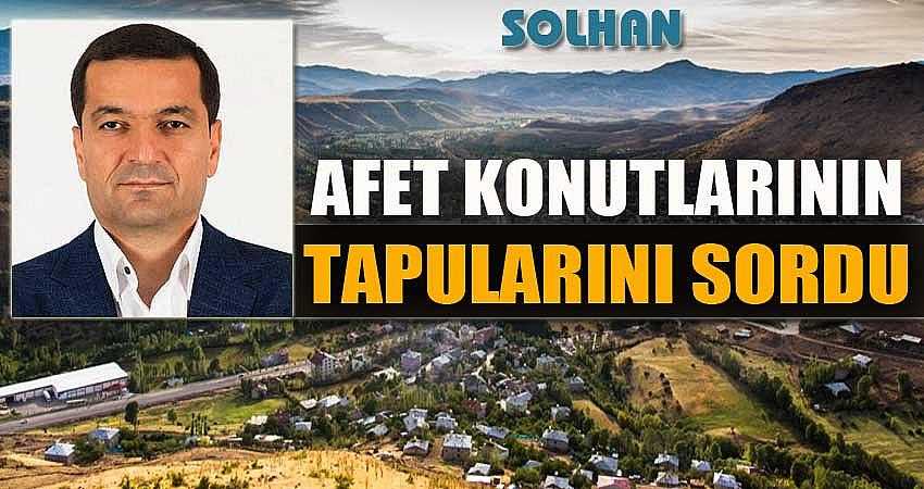 “1995 yılında yapılan afet konutlarının tapuları çıkarılmadı”