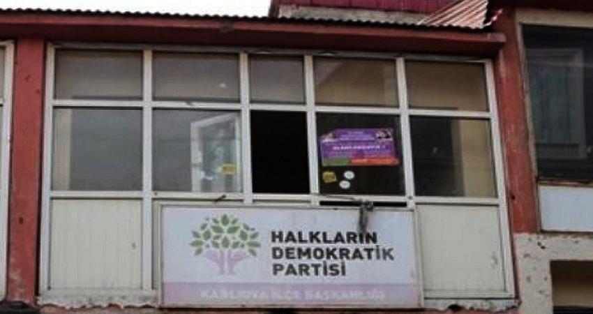 HDP BİNASINA SİLAHLI SALDIRI