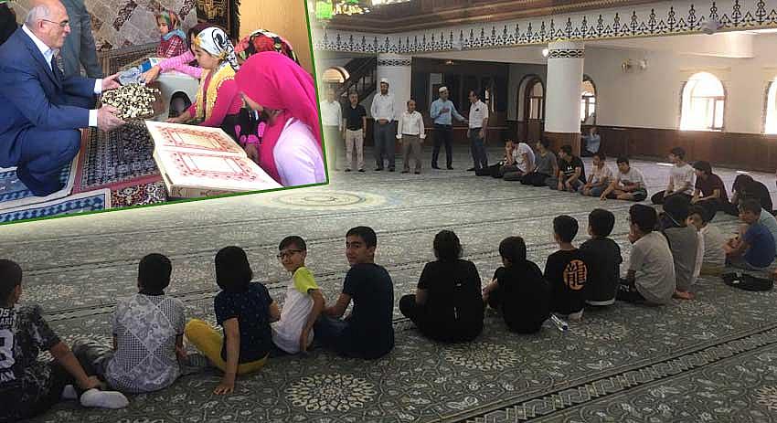 YAZ KUR’AN KURSLARI BAŞLADI